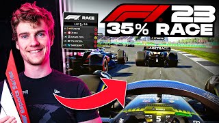 Jarno Opmeer Plays F1 23 For The First Time  35 SILVERSTONE RACE [upl. by Alcock]