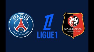 PSG  Rennes  Ao Vivo [upl. by Teleya11]