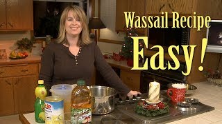 How to Make Fireside Wassail An Easy NonAlcholic Christmas Punch Recipe [upl. by Tsepmet]