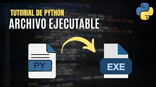 Cómo Convertir Archivos Python a Ejecutables exe con PyInstaller [upl. by Engamrahc]