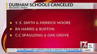 Durham schools closed [upl. by Witty]