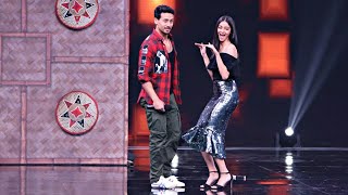 Tiger Shroff amp Ananya Panday Amazing Dance Steps  Super Dancer Chapter 4  Tiger Stants [upl. by Leiruh]