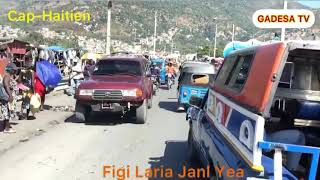 Cap Haitien Madeline a centre ville [upl. by Sirapal]