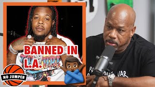 Wack100 says Rowdy Rebel Cant Come Back to LA [upl. by Natelson979]