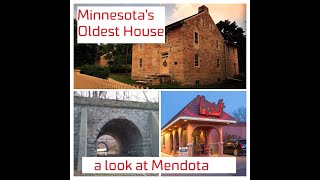 Minnesotas oldest house Mendota facts [upl. by Lennej]