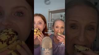 ASMR Trying Crumbl Cookies With My Grandma 👵🏻🎀 [upl. by Malchy251]