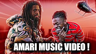 J COLE CANT MISS  J Cole  a m a r i Official Music Video REACTION [upl. by Ysnap115]