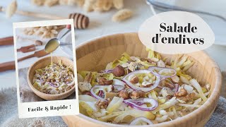 RECETTE  Salade dendives amp œufs moellet  2 astuces pour éviter lamertume [upl. by Meryl573]