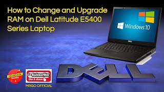 DELL LATITUDE E5400 ll How to Upgrade RAM [upl. by Eramal]