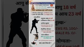 SSC GD New Vacancy 202425  SSC GD 2025 Syllabus Age Limit Qualification Salary  IQ RANKER [upl. by Ameer]