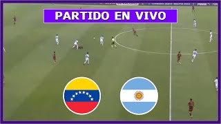 🔴 VENEZUELA vs ARGENTINA EN VIVO ⚽ MESSI vs RONDÓN  ELIMINATORIAS RUMBO AL MUNDIAL 2026 [upl. by Erika]