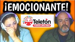 ESPAÑOLES REACCIONAN A LA TELETON 2023 [upl. by Ykcir]