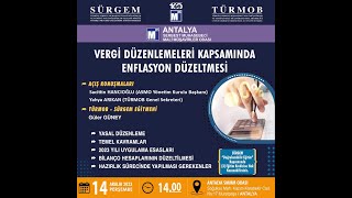 Enflasyon Düzenlemeleri Kapsamında Enflasyon Düzeltmesi Semineri  ASMO [upl. by Ruddy180]