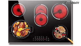 Electric Cooktop 30 Inch  5 Burners Review Does It Deliver on Power Safety amp Style [upl. by Laddie]