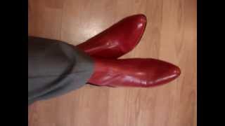 Giorgio Brutini boots red and new suit [upl. by Cott]