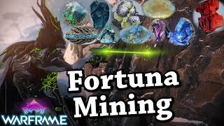 Warframe  Mining In FortunaOrb Vallis Guide [upl. by Alarice]