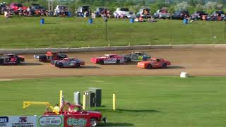 I94 Speedway Wissota Street Stock Heats 7618 [upl. by Nihhi]