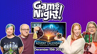 GameNight 24 Days of Christmas  Exit The Game Advent Calendar The Hunt for the Golden Book Day 15 [upl. by Rehpretsirhc]