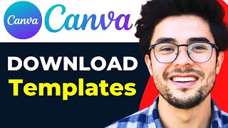 How to Download Template in Canva Easy Guide [upl. by Ggerg]