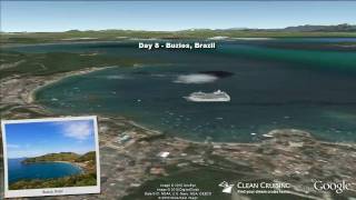 Azamara Journey video quot10 nt Carnival Rio Cruisequot ex Buenos Aires [upl. by Gunas634]