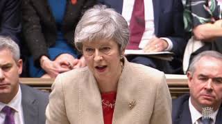 BREXIT 29th March Theresa Mays quotBack me and sack mequot speech VOTE FOR THE DEAL [upl. by Strain]