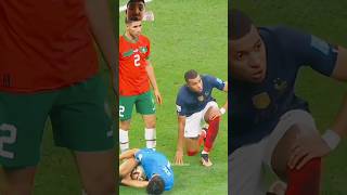 Mbappe tackle mbappe worldcup football fifa [upl. by Crosse610]