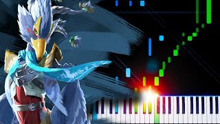 Revalis Theme TLoZ Breath of the Wild  Piano Tutorial [upl. by Banquer]