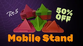 Mobile Stand  Best Plastic Material  All Colours Available  Rs5  50📴  Unique Product 😱 [upl. by Porty]