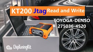 KT200 ECU Programmer ReviewJtag TOYOTA [upl. by Naltiac678]