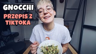 Przepis na gnocchi z sosem pesto  kulinarny vlog [upl. by Vittoria]