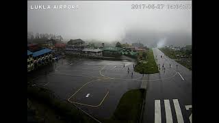 Summit Air LET 410 Crash in Lukla Airport  Live Footage [upl. by Goodard]