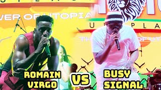 BUSY SIGNAL AND ROMAIN VIRGO BIG FORWARD LIVE AT ROTOTOM FESTIVAL 2024 [upl. by Smallman]