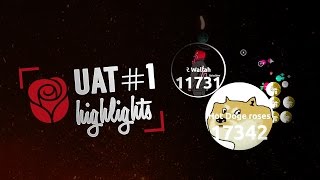 Agario  UAT1 Tournament  Roses🌹 Highlights [upl. by Shipman141]