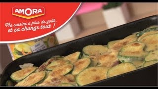 Gratiné de courgettes à la mayonnaise  750g [upl. by Heurlin]