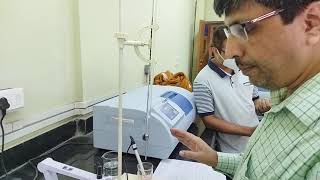 Chemistry Laboratory Conductometric standardization of sodium hydroxide NaOH [upl. by Oznofla]