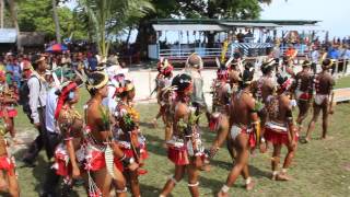 Deputy Prime Minister of PNG arriving at Kiriwina [upl. by Krakow]