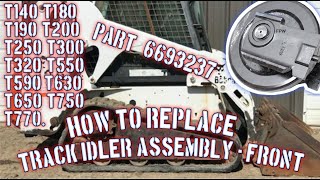 How TO Replace track idler assembly [upl. by Hadleigh]