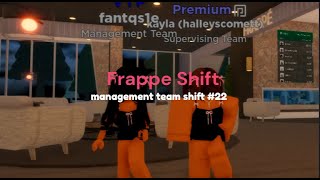 frappé shift 22 mr pov  fantqs1e [upl. by Feingold15]