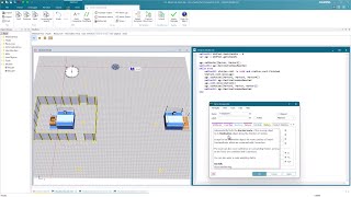 Plant Simulation 24  AGVs Advanced [upl. by Adianez724]