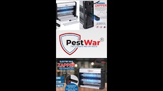 PestWar Tueinsectes dintérieur 2 en 1 avancé puissant tueinsectes volants 3500 V [upl. by Arada]