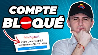 COMMENT RÉSOUDRE COMPTE TEMPORAIREMENT VEROUILLÉ SUR INSTAGRAM 2023 [upl. by Clive]