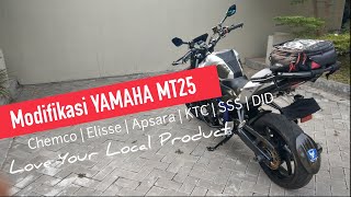 Modifikasi Yamaha MT25 City Tourer PartIII [upl. by Virgel]