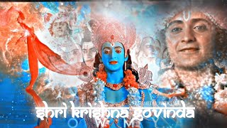 Shri krishna govind hare murari vm on Krishna💙✨FtSumedh mudgalkar [upl. by Yeznil]