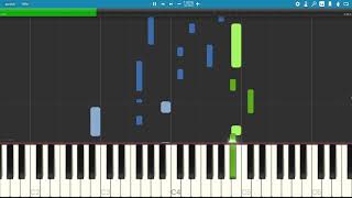 Robin Schulz x Alligatoah  Willst du mit mir Drogen nehmen  Synthesia  Piano Tutorial  BODO [upl. by Rosamund752]