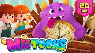 Hickory Dickory Dock  More Nursery Rhymes  Kids Songs Compilation  Mormortoons [upl. by Torre]