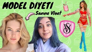 VICTORIA SECRET MODELI SANNE VLOET GIBI YEDİM [upl. by Alyehc591]