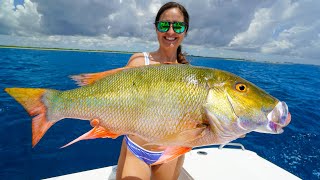 MASSIVE Mutton Snappers Catch Clean amp Cook South Florida Fishing [upl. by Eneiluj]