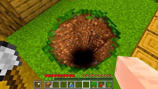 QUI EST DANS CE TROU SECRET SUR MINECRAFT  Un Passage Secret Interdit Horreur [upl. by Campman698]