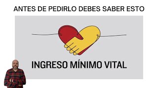 Ingreso Mínimo Vital 6 Cosas que debes saber antes de pedir esta ayuda [upl. by Glass333]