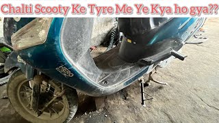 Hero electric optima wheel bearing tut gye raste mai rukna pda [upl. by Atiuqram]